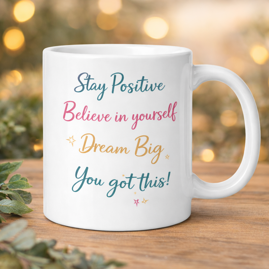 Mug personnalisé – prénom, photo ou message